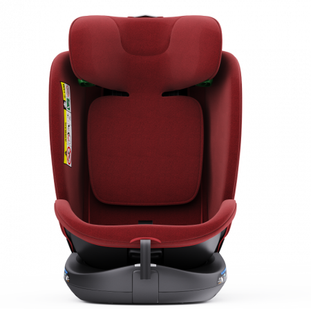 BUF BOOF B-Joy DELUXE iSize Autósülés, 360 °-os, 0-36 kg-os forgatással, 40-150 cm, Red [8]