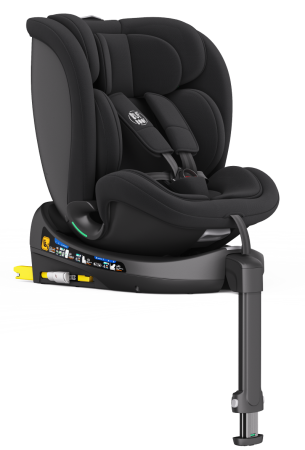 iSize - BUF BOOF® N-Fix iSize autós gyerekülés, ISOFIX, 360° forgatható, támasztóláb, 165° dönthető alvópozíció, 40–150 cm