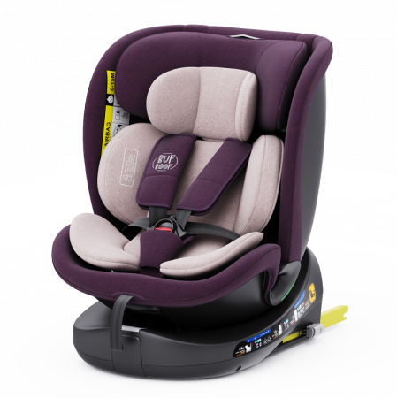 BUF BOOF B-Joy DELUXE iSize Autósülés, 360 °-os, 0-36 kg-os forgatással, 40-150 cm, Purple [8]