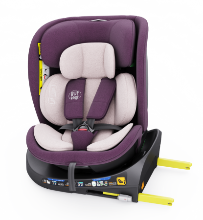 BUF BOOF B-Joy DELUXE iSize Autósülés, 360 °-os, 0-36 kg-os forgatással, 40-150 cm, Purple [13]