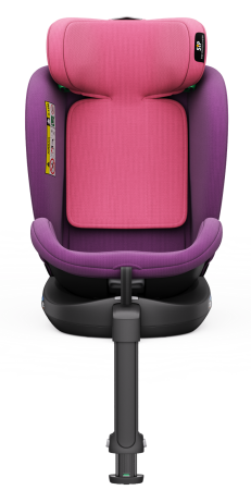 BUF BOOF® N-Fix iSize autós gyerekülés, ISOFIX, 360° forgatható, támasztóláb, 165° dönthető alvópozíció, 40–150 cm Pink [13]