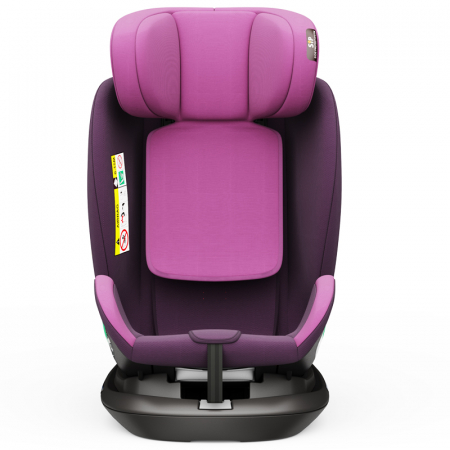 BUF BOOF Platinum DELUXE iSize Autósülés, 360 °-os, 0-36 kg-os forgatással, Top Tether 40-150 cm, Purple [10]