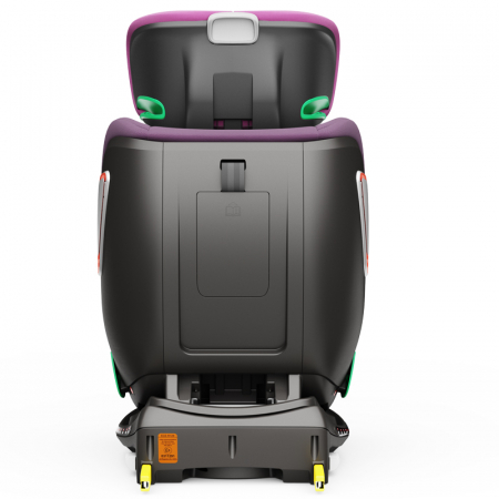 BUF BOOF Platinum DELUXE iSize Autósülés, 360 °-os, 0-36 kg-os forgatással, Top Tether 40-150 cm, Purple [13]