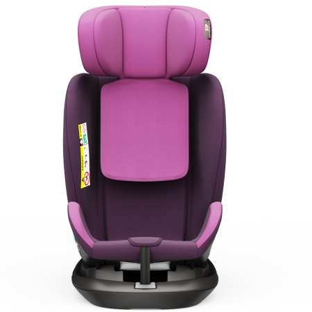 BUF BOOF Platinum DELUXE iSize Autósülés, 360 °-os, 0-36 kg-os forgatással, Top Tether 40-150 cm, Purple [11]