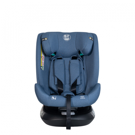 BUF BOOF Saphir Deluxe iSize Autósülés, 360 °-os, 0-36 kg-os forgatással, 40-150 cm, Blue [7]