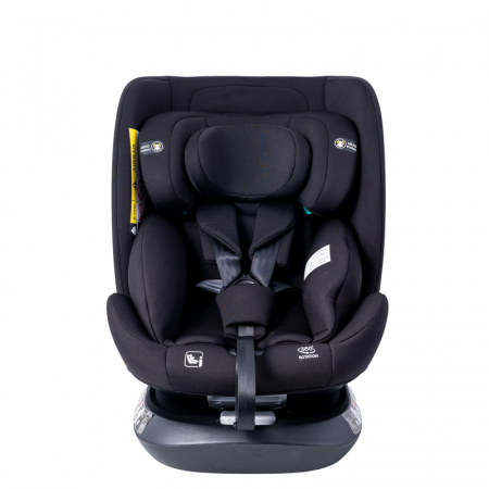 BUF BOOF Saphir Deluxe iSize Autósülés, 360 °-os, 0-36 kg-os forgatással, 40-150 cm, Black [6]