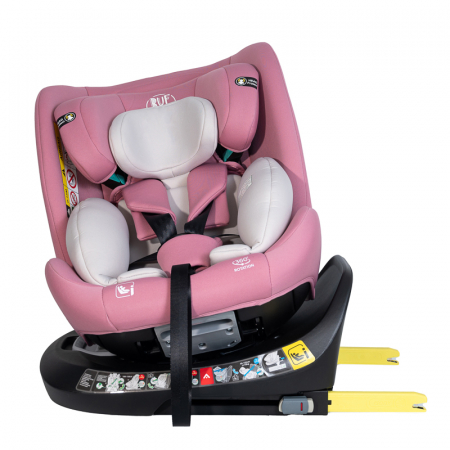 BUF BOOF Saphir Deluxe iSize Autósülés, 360 °-os, 0-36 kg-os forgatással, 40-150 cm, Purple [1]