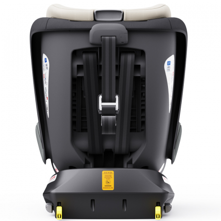 BUF BOOF TWT Plus iSize Autósülés, 360 °-os, 0-36 kg-os forgatással, 40-150 cm, MandaraGrey [12]