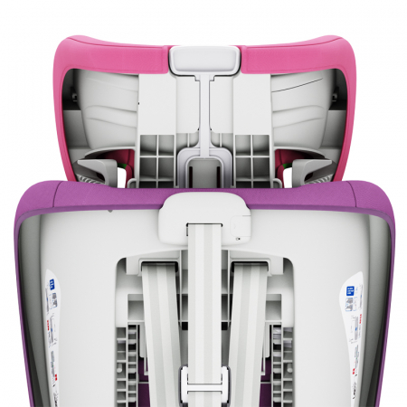 BUF BOOF TWT Plus iSize Autósülés, 360 °-os, 0-36 kg-os forgatással, 40-150 cm, UnicornPink [13]