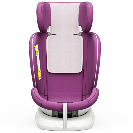BUF BOOF TWT Plus iSize Autósülés, 360 °-os, 0-36 kg-os forgatással, 40-150 cm, Purple [11]