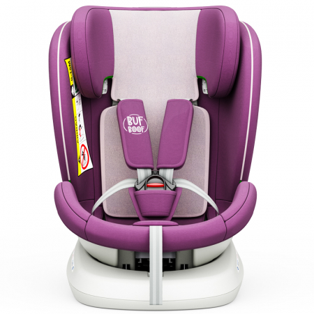 BUF BOOF TWT Plus iSize Autósülés, 360 °-os, 0-36 kg-os forgatással, 40-150 cm, Purple [9]