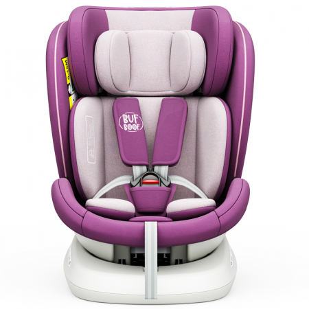 BUF BOOF TWT Plus iSize Autósülés, 360 °-os, 0-36 kg-os forgatással, 40-150 cm, Purple [8]