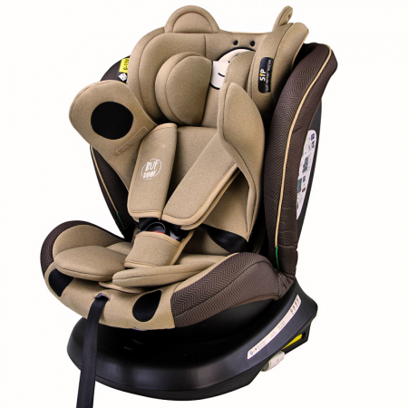 BUF BOOF TWT Plus iSize Autósülés, 360 °-os, 0-36 kg-os forgatással, 40-150 cm, UrsCoffee [11]