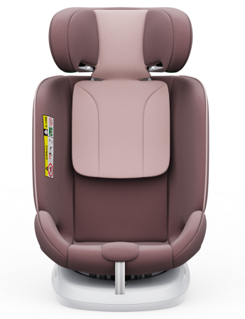 BUF BOOF TWT Plus iSize Autósülés, 360 °-os, 0-36 kg-os forgatással, 40-150 cm, LightPurple [13]