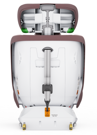 BUF BOOF TWT Plus iSize Autósülés, 360 °-os, 0-36 kg-os forgatással, 40-150 cm, LightRed [11]