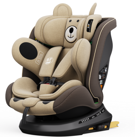 360 fokba elfordítható - BUF BOOF TWT Plus iSize Autósülés, 360 °-os, 0-36 kg-os forgatással, 40-150 cm, UrsCoffee