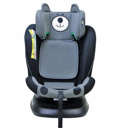 BUF BOOF TWT Plus iSize Autósülés, 360 °-os, 0-36 kg-os forgatással, 40-150 cm, UrsBlack [7]