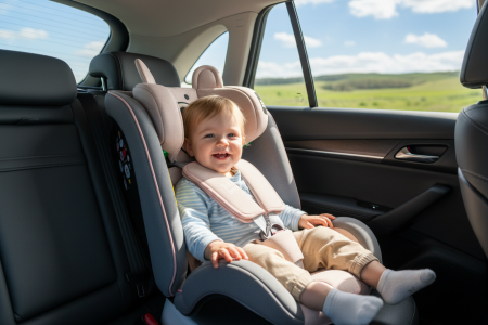 BUF BOOF TWT Plus iSize Autósülés, 360 °-os, 0-36 kg-os forgatással, 40-150 cm, UrsPink [5]