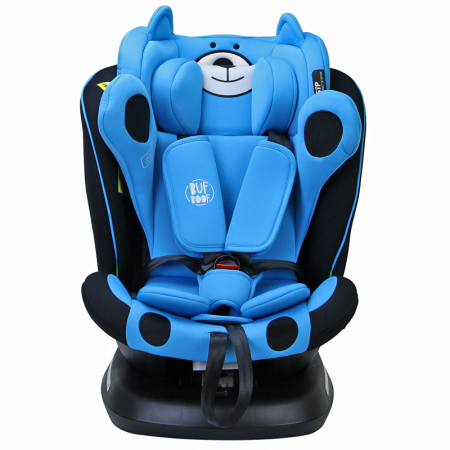 BUF BOOF TWT Plus iSize Autósülés, 360 °-os, 0-36 kg-os forgatással, 40-150 cm, UrsBlue [4]