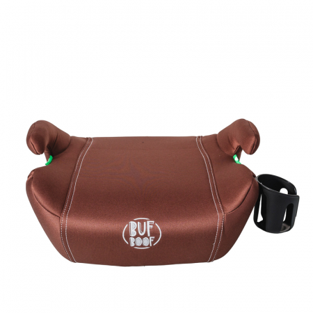 Hero BUF BOOF Isofix autós ülésmagasító R129 ISize 125-150 22-36 kg, Brown [1]