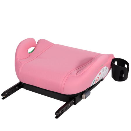 Hero BUF BOOF Isofix autós ülésmagasító R129 ISize 125-150 22-36 kg, Pink [2]