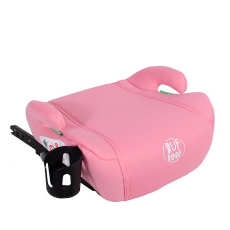 Autós ülésmagasító - Hero BUF BOOF Isofix autós ülésmagasító R129 ISize 125-150 22-36 kg, Pink