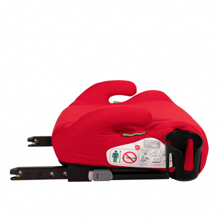 Hero BUF BOOF Isofix autós ülésmagasító R129 ISize 125-150 22-36 kg, Red [3]
