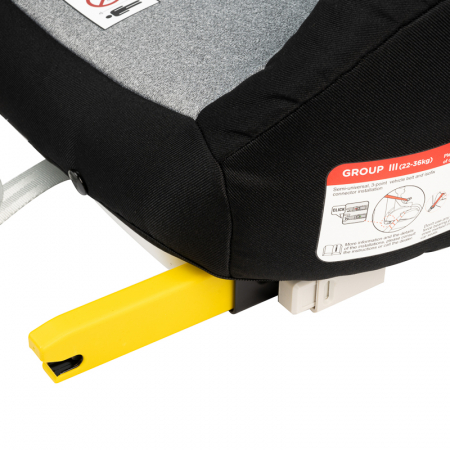 Hero BUF BOOF Isofix autós ülésmagasító, DuoGrey [2]