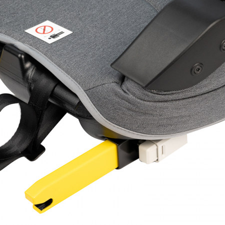 Max Deluxe BUF BOOF Isofix autós ülésmagasító, szürke [2]