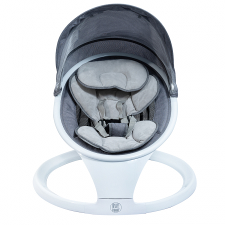 W5 hordozható intelligens elektromos bölcső, multifunkcionális, Bluetooth kapcsolat, 5 mozgásmodul, távirányító, EasyTouch funkció, szürke színű [6]