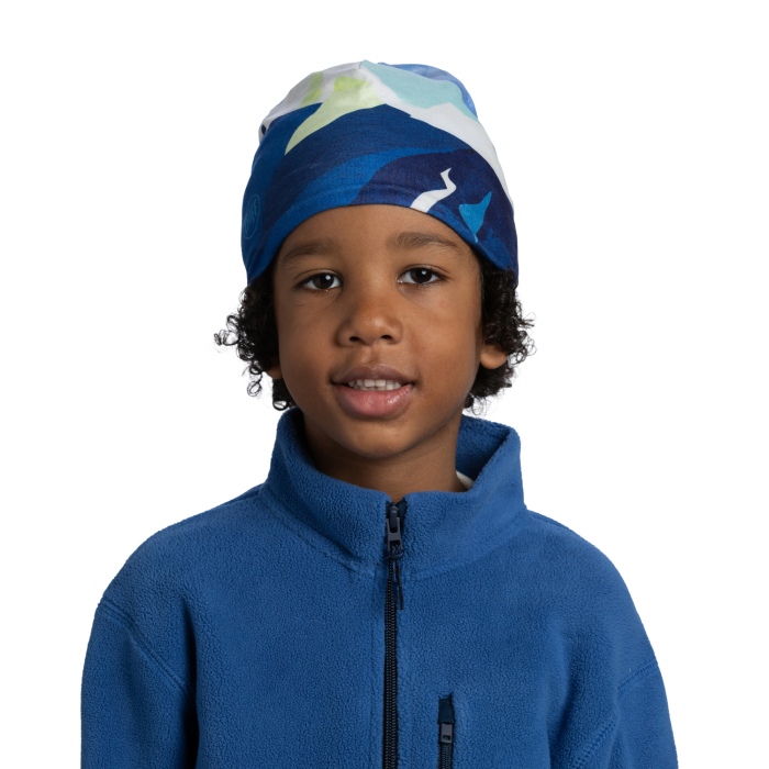 Caciula junior EcoStretch Reversible Omasi Cobalt [3]