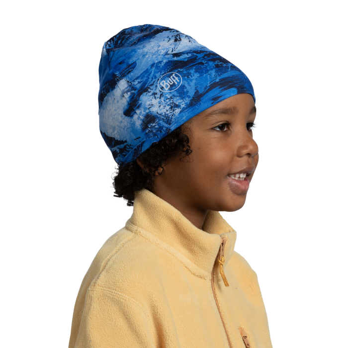 Caciula junior EcoStretch Reversible Xtrimo Washed Blue [2]