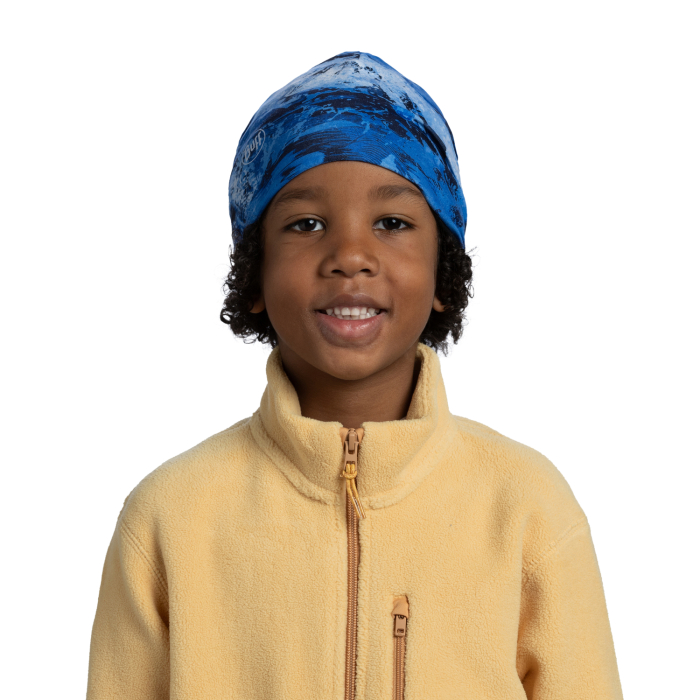 Caciula junior EcoStretch Reversible Xtrimo Washed Blue [3]