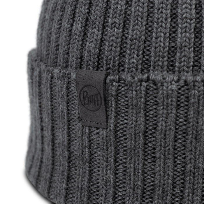 Caciula knitted wool Norval Grey Heather [2]