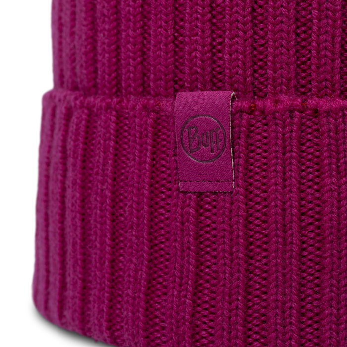 Caciula knitted wool Norval Orchid [2]