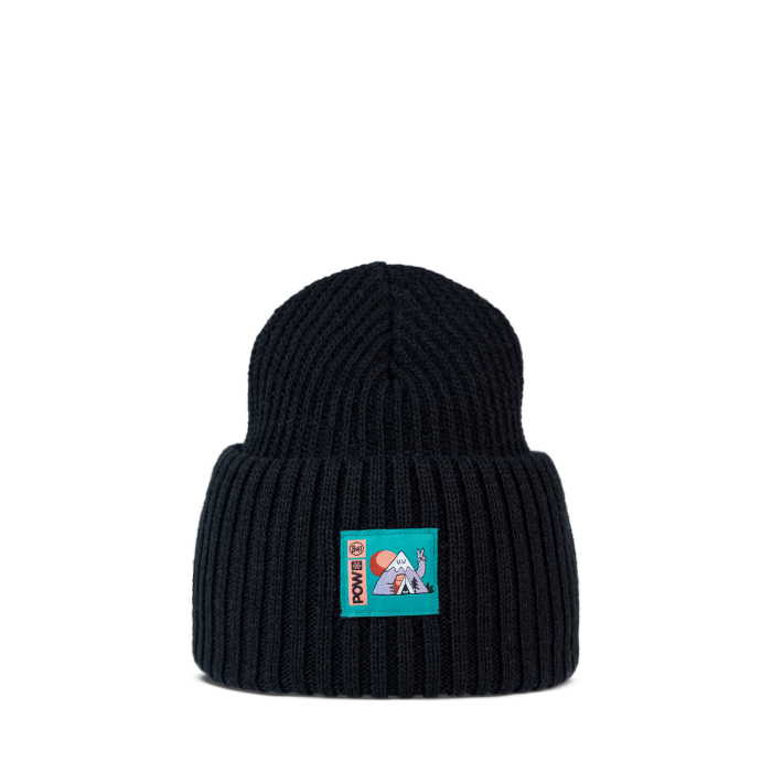 Caciula knitted wool Pow Rutger Black [1]