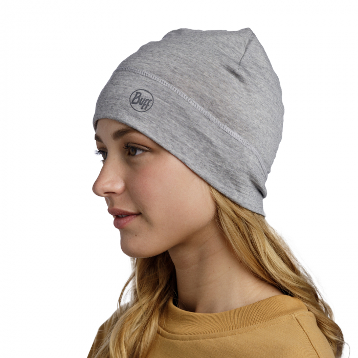 Caciula merino lightweight SOLID light grey [3]