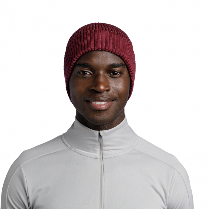 Caciula MERINO SUMMIT solid garnet [4]