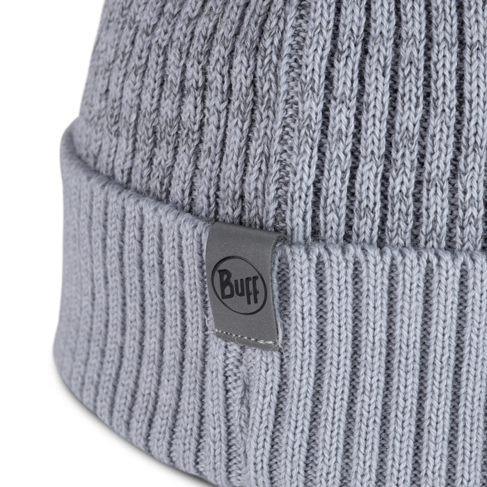 Caciula MERINO SUMMIT solid light grey [2]