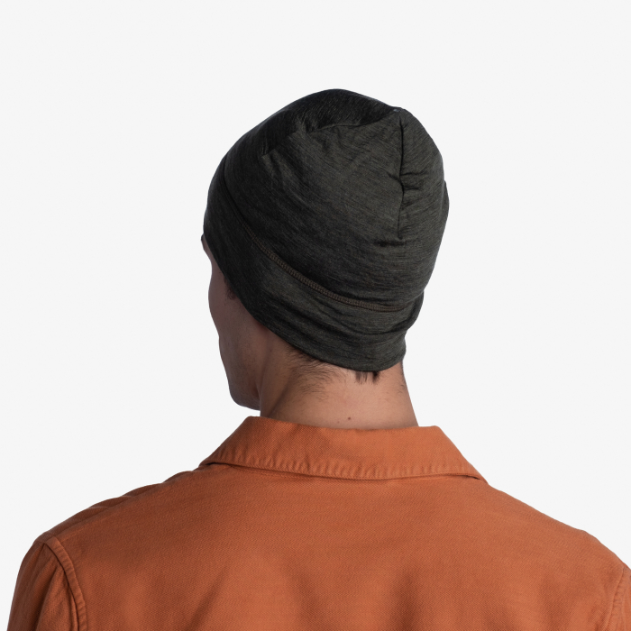 Caciula merino lightweight SOLID bark [4]