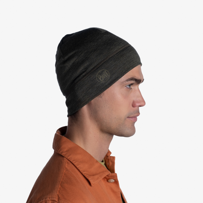 Caciula merino lightweight SOLID bark [3]