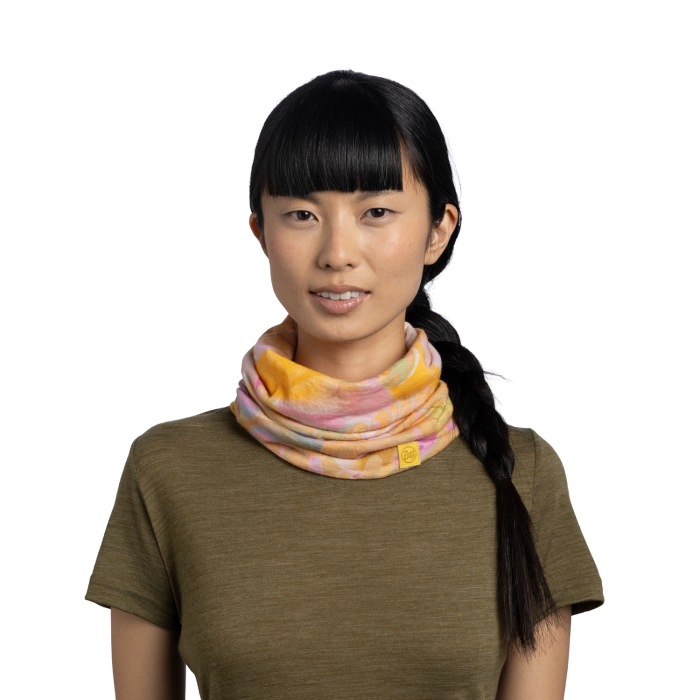 Light Weight merino wool prints Esmerald multi [4]