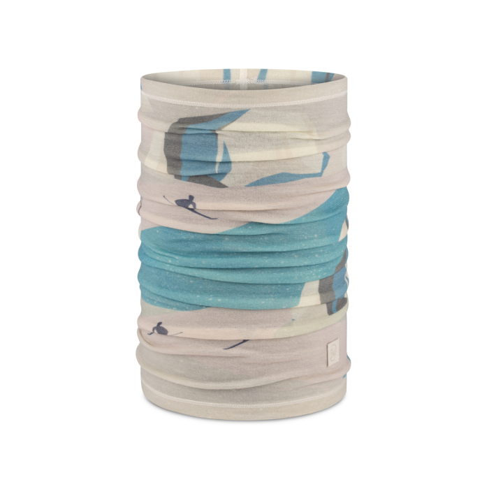 Light Weight merino wool prints EKAN Grey [2]
