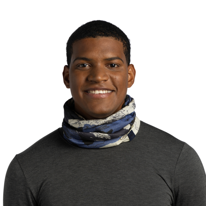 Light Weight merino wool prints ESYR Blue [3]
