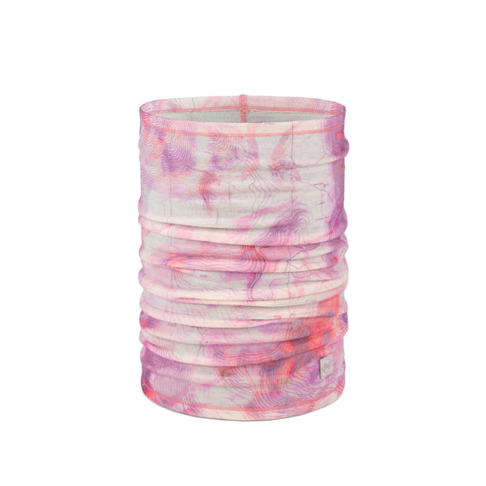 Light Weight merino wool prints Orisa pink azalea [3]