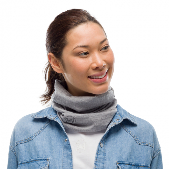 Light Weight merino wool SOLID Light grey [2]
