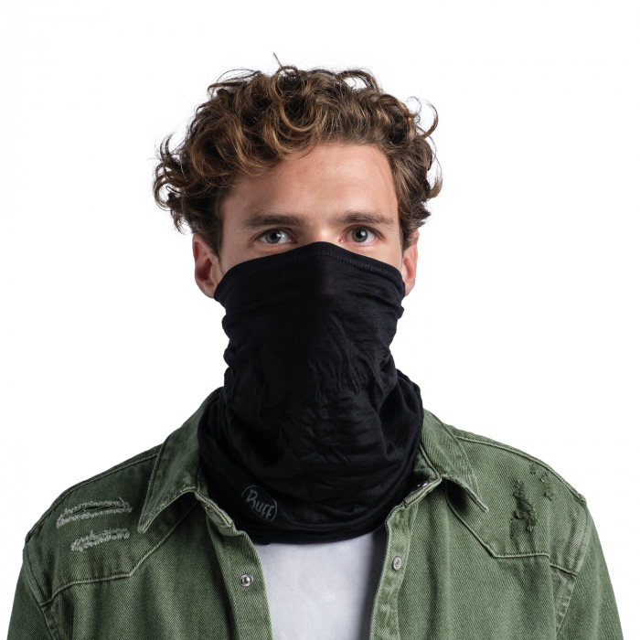 Light Weight merino wool Solid black [2]