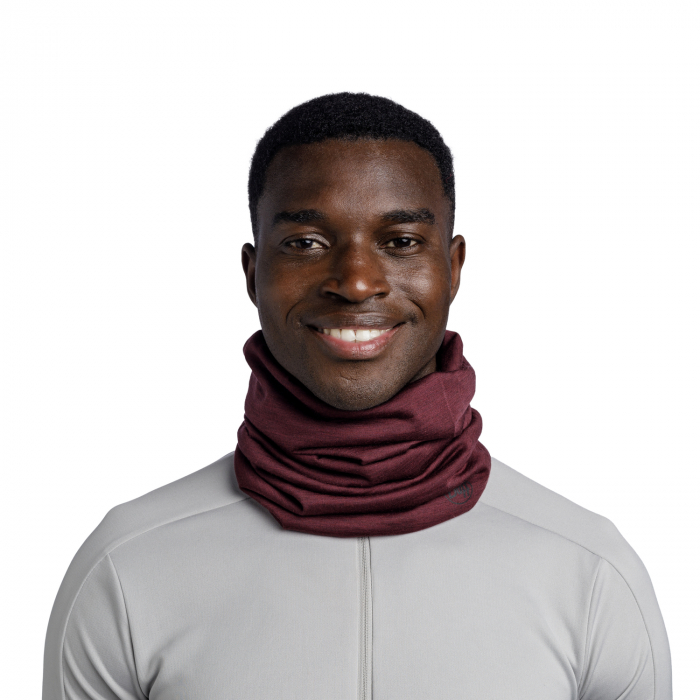 Light Weight merino wool SOLID garnet [3]