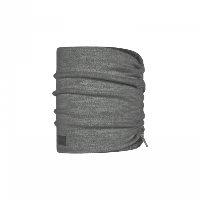Merino fleece neckwarmer Solid grey [1]