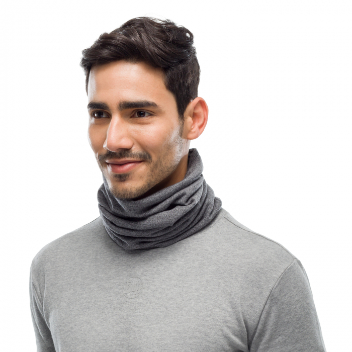 MIDWEIGHT MERINO WOOL LIGHT GREY MELANGE [3]